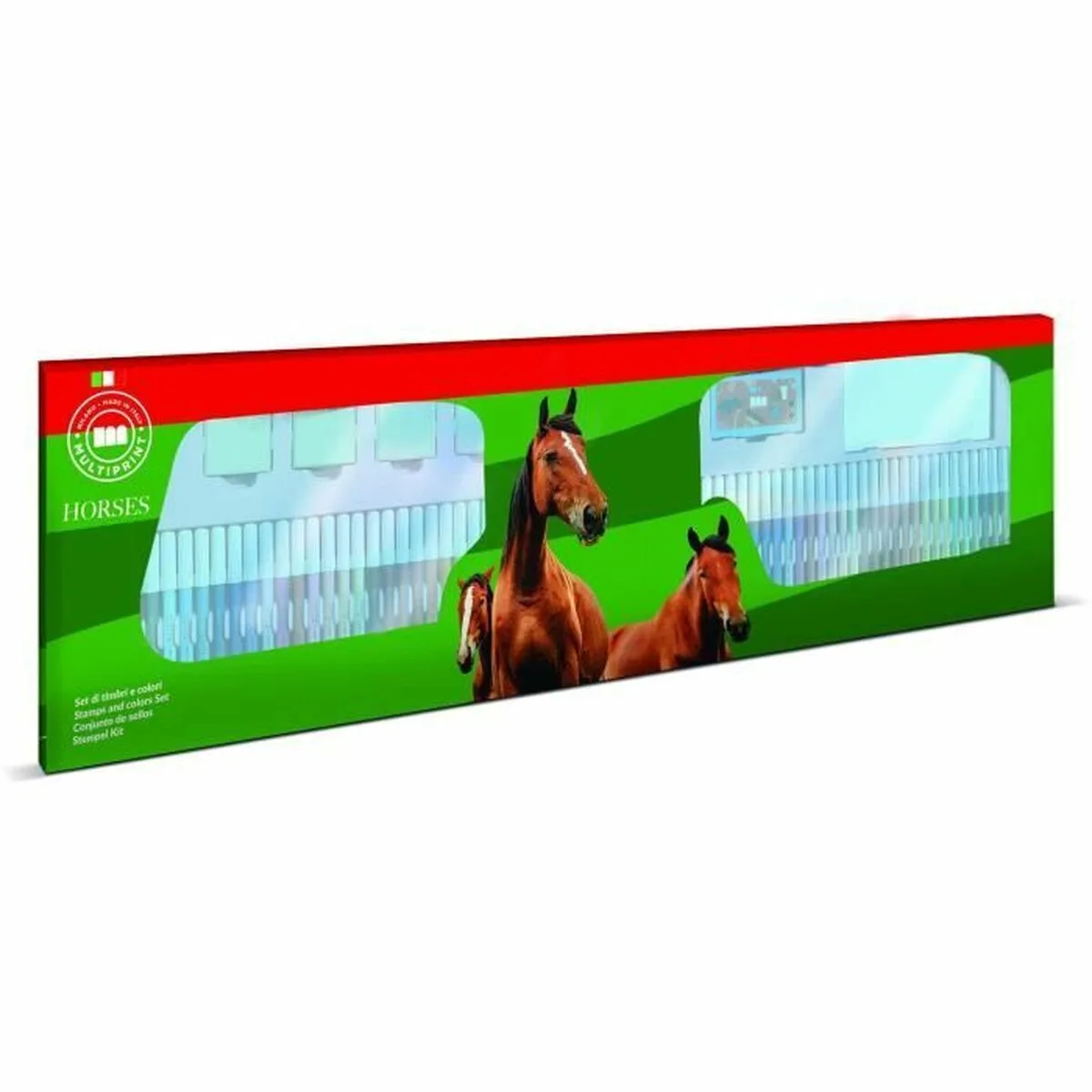 Timbres multiprint the horses s7100906626. Exprimez votre personnalité avec les accessoires tendance de Diaytar.