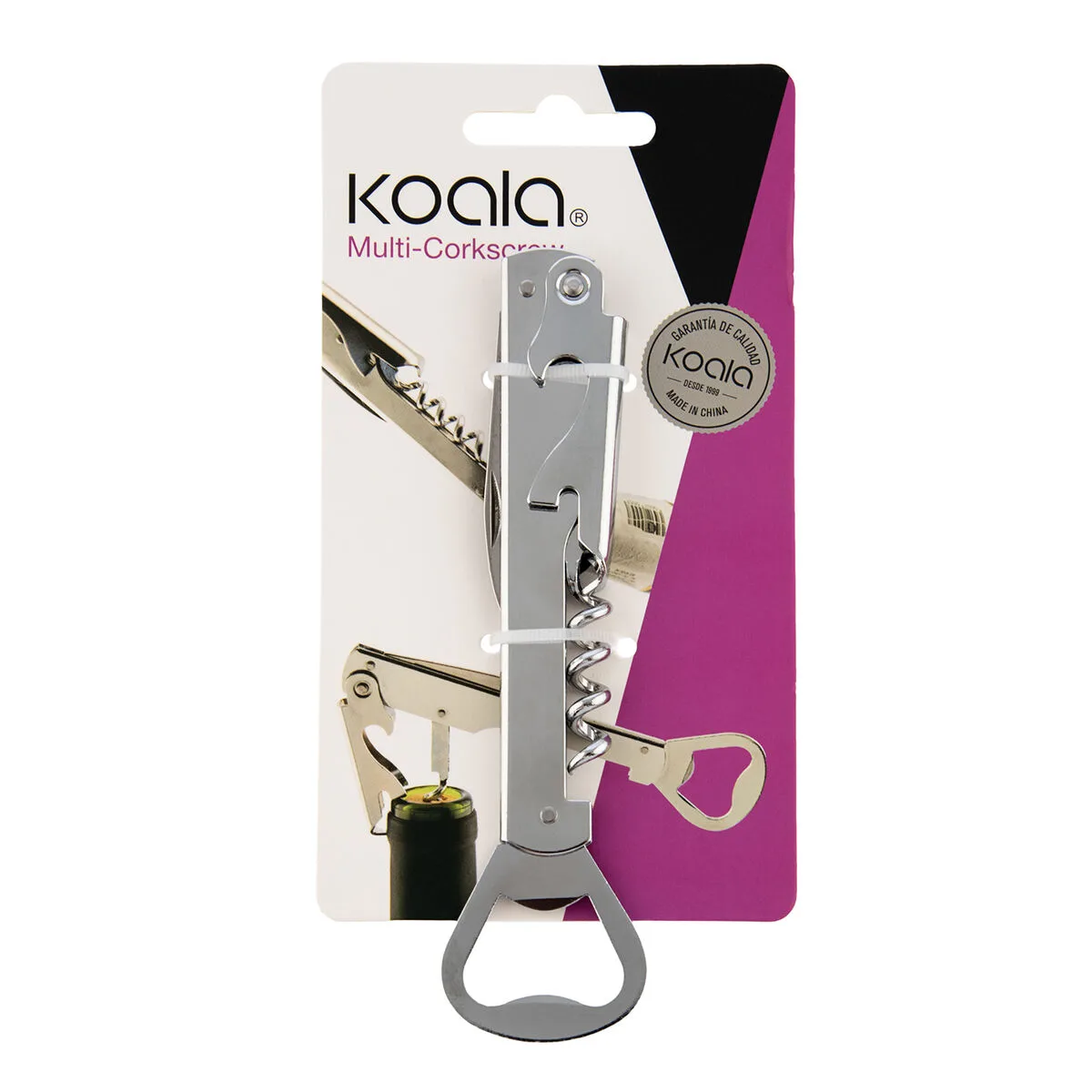 Tire bouchon koala basic metal 14 3 x 3 7 x 1 cm 12 unites s271175241. Diaytar opère une veille constante pour vous offrir l'élite des produits généraux, électroniques et maison.
