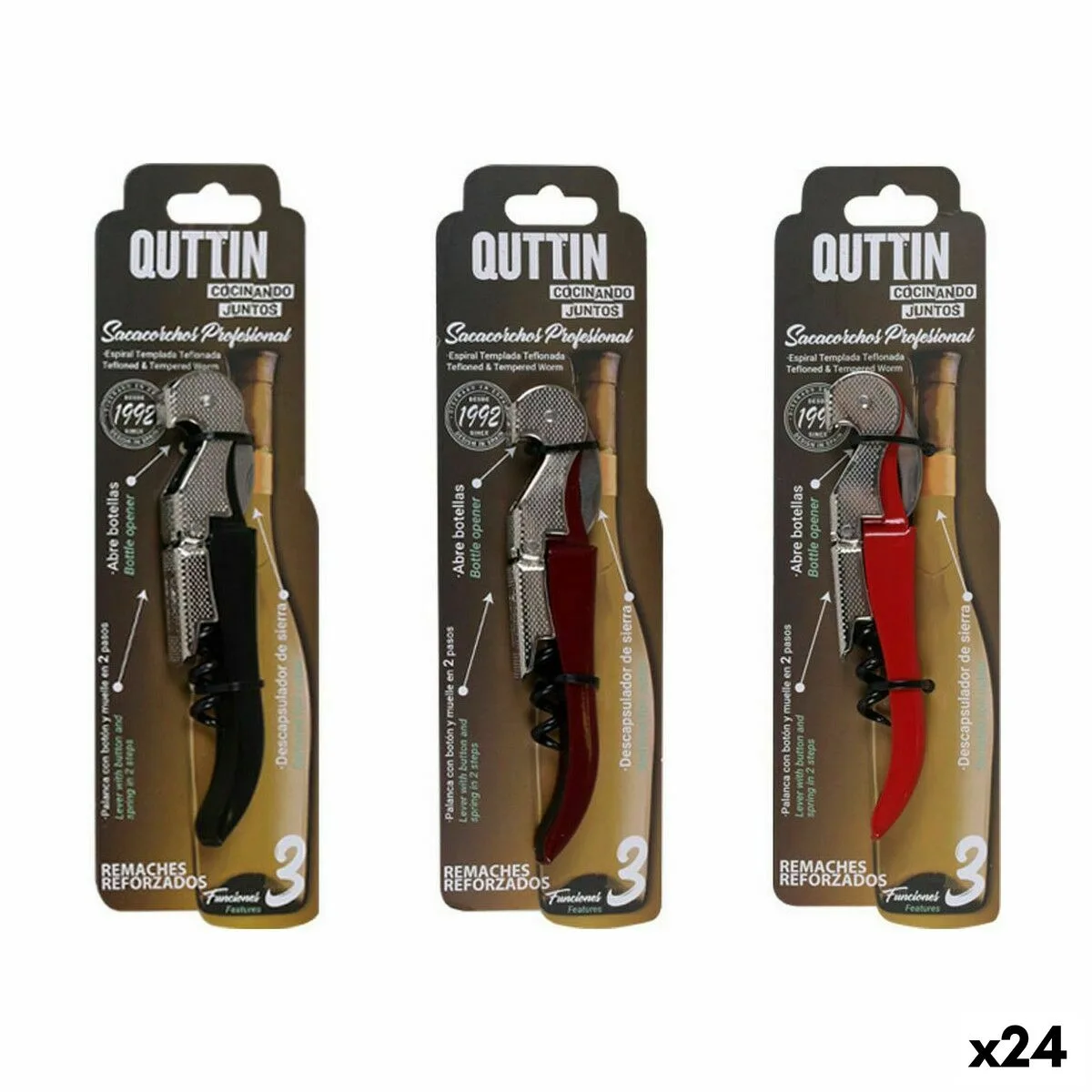 Tire bouchon quttin 12 5 x 3 cm 24 unites s223187888. L'ADN de Diaytar : un mélange éclectique et raffiné de produits qui parle aussi bien aux geeks qu'aux esthètes