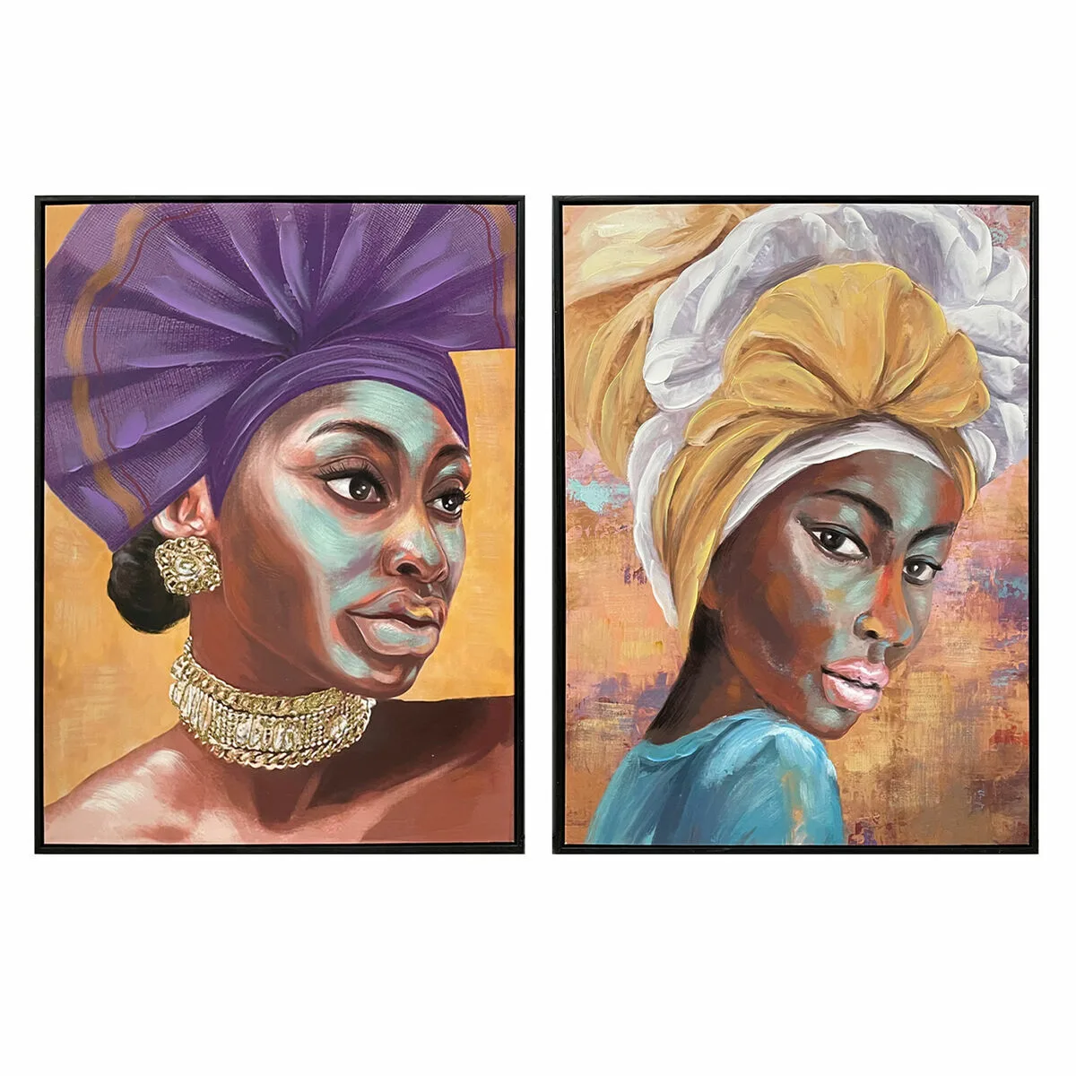 Toile dkd home decor 60 x 3 5 x 80 cm colonial africaine 2 unites s303913470. Chez Diaytar, chaque visite est l'occasion de découvrir un nouveau produit génial, qu'il soit électronique ou domestique