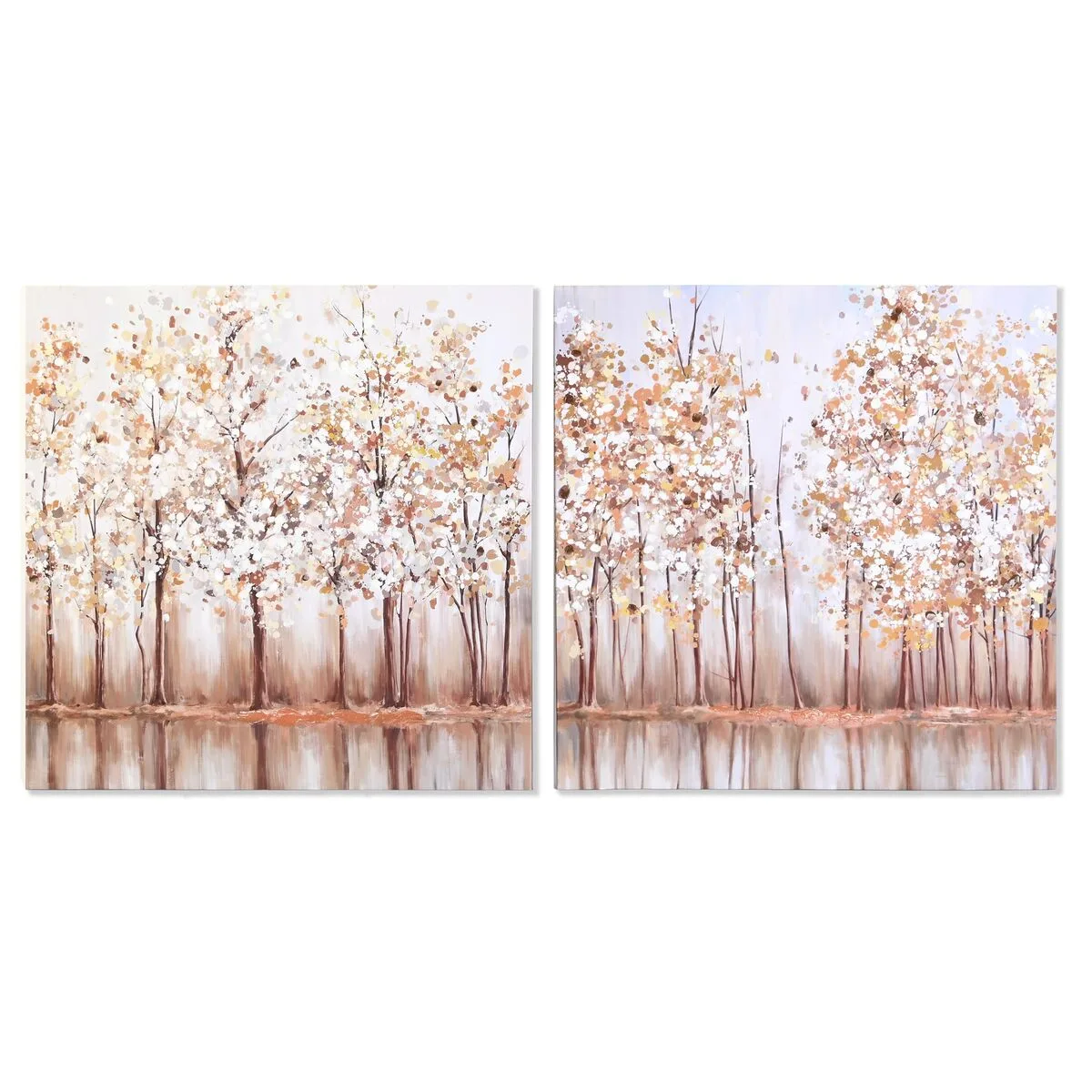 Toile dkd home decor arbres traditionnel 90 x 2 x 90 cm 2 unites s303914483. La force de Diaytar : comprendre vos besoins et vos désirs pour vous proposer les produits les plus adaptés et les plus désirables
