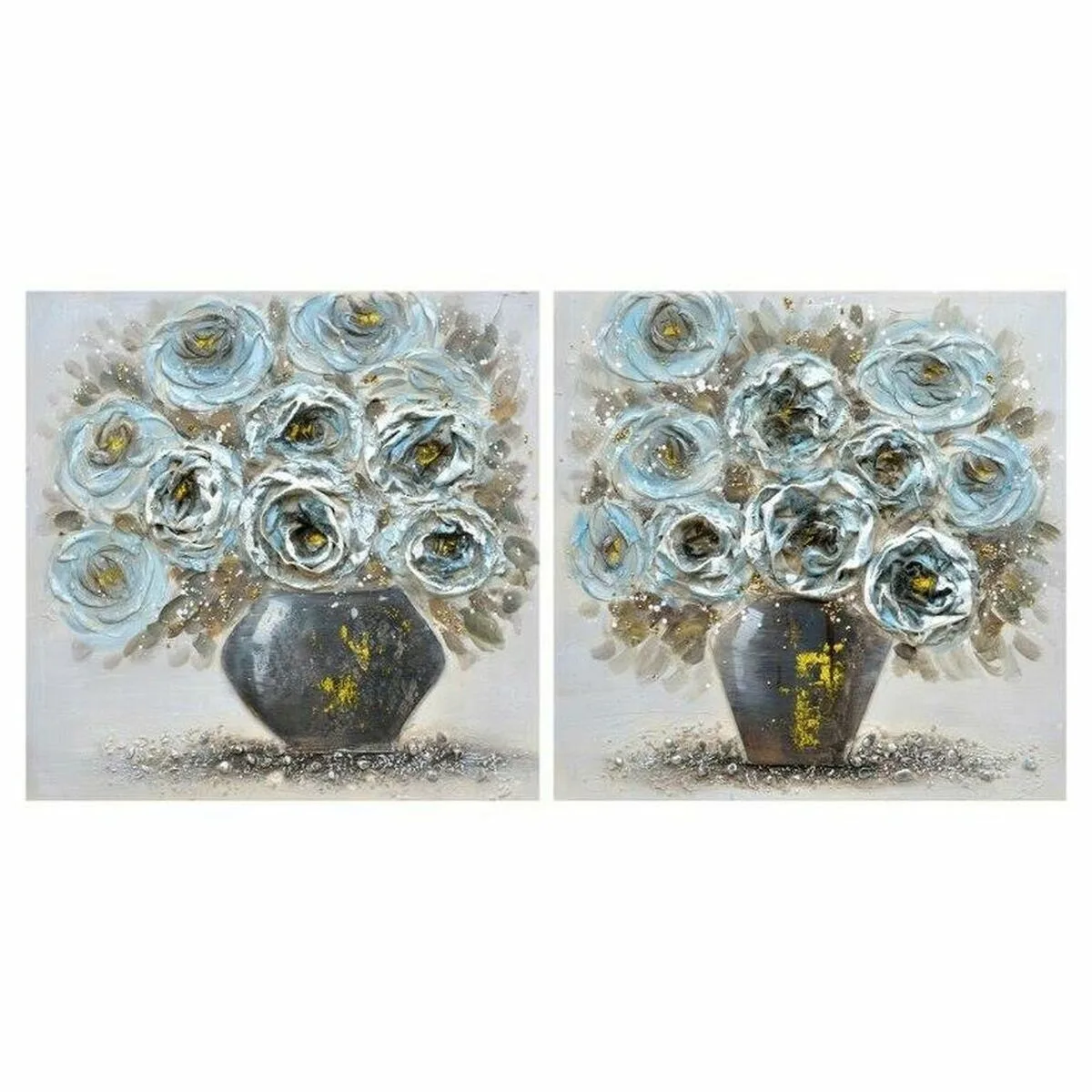 Toile dkd home decor toile bois mdf 60 x 3 x 60 cm 2 pieces s301830398. L'aventure Diaytar est une quête permanente de sens et d'esthétisme à travers des produits soigneusement pensés.