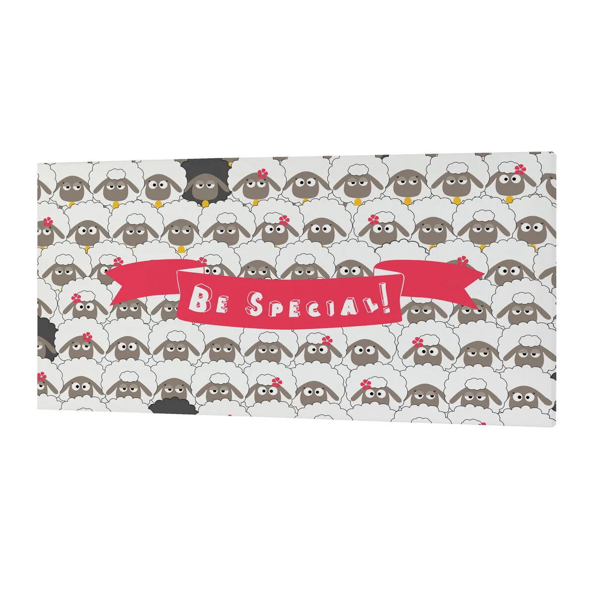 Toile happyfriday baleno teen little sheep multicouleur 27 x 54 cm d161440530. Découvrez l'univers Diaytar : une boutique en ligne généraliste qui marque style, qualité et originalité dans chaque produit
