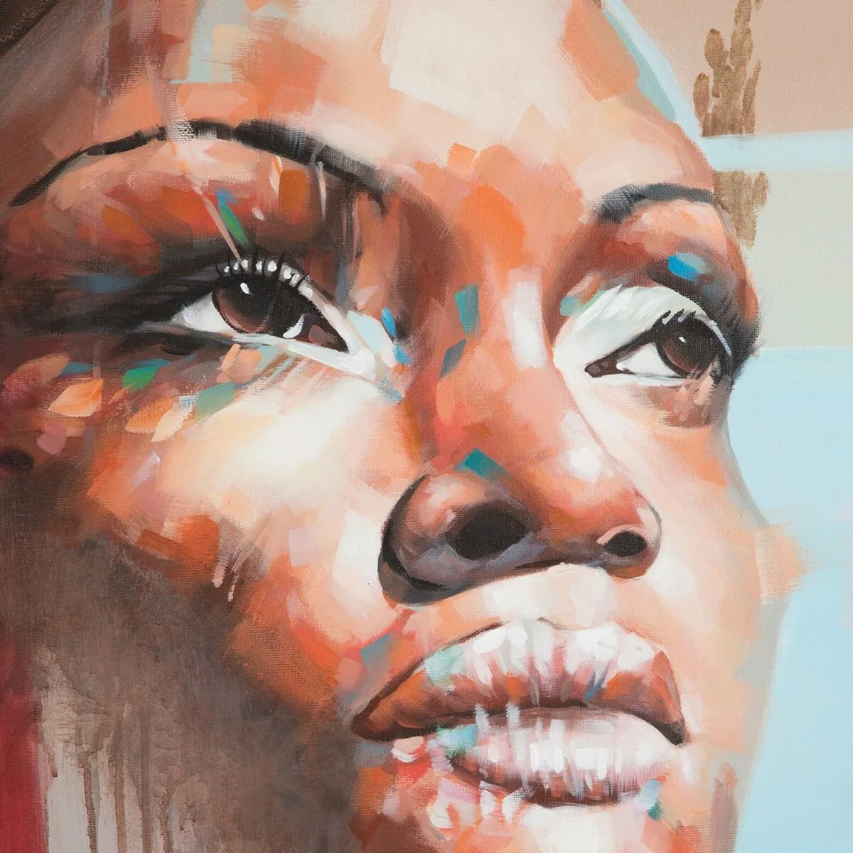 Toile semana 100 x 3 5 x 100 cm visage s880007245. Nous sommes les storytellers du produit ordinaire devenu extraordinaire. Bienvenue dans le récit Diaytar.