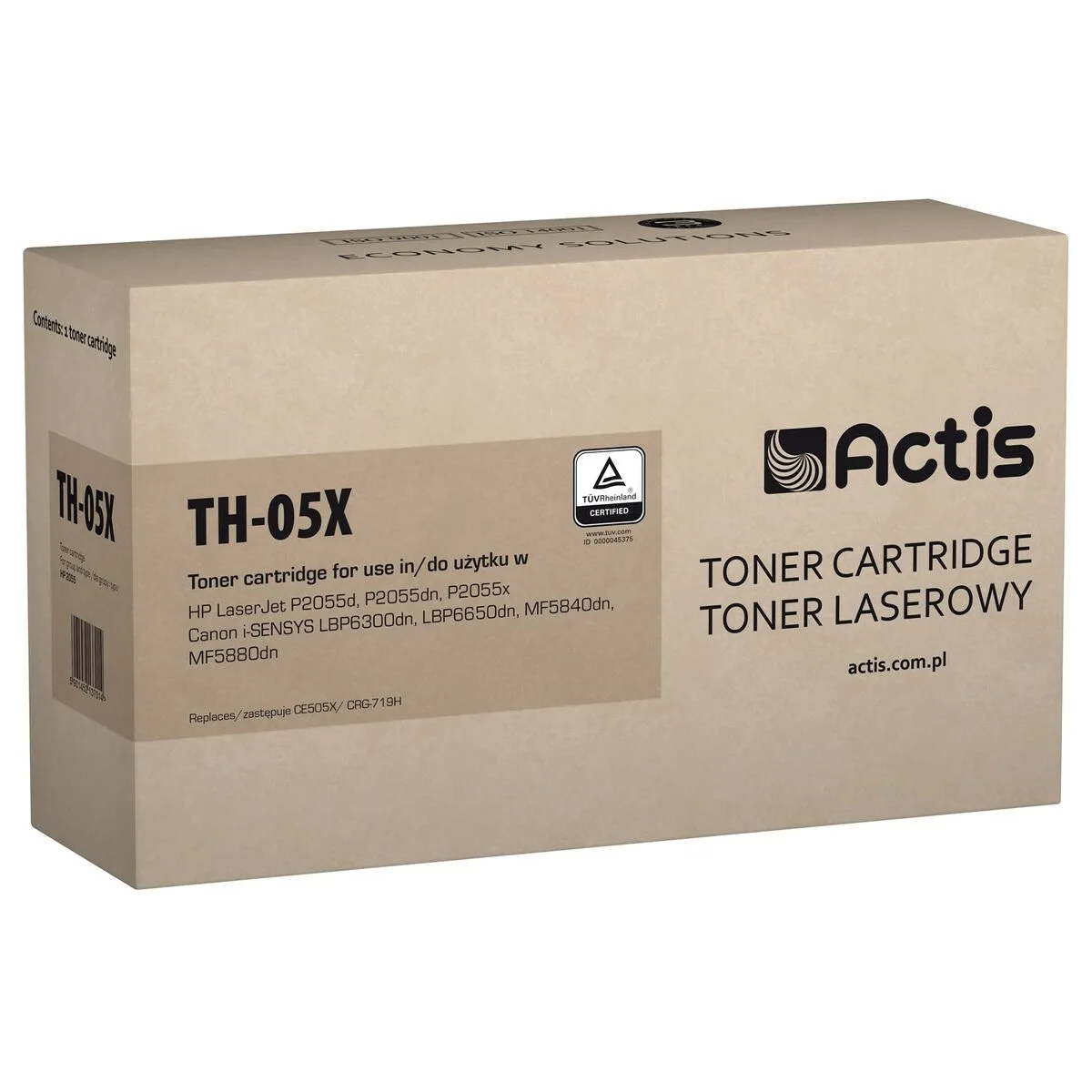 Toner actis th 05x noir s911345315. L'ADN de Diaytar : un mélange éclectique et raffiné de produits qui parle aussi bien aux geeks qu'aux esthètes
