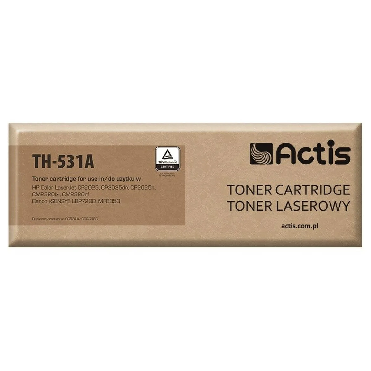 Toner actis th 531a cyan s912421359. Diaytar a été conçu pour ceux qui refusent le compromis. Ici, chaque produit est une victoire du qualitatif sur le quantitatif.