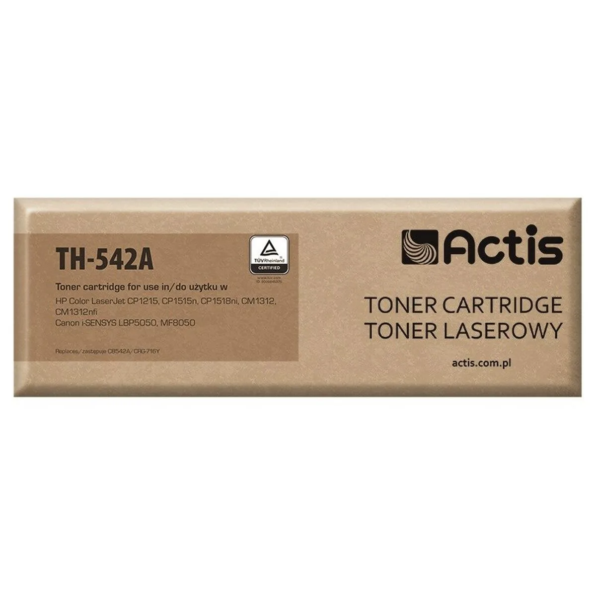 Toner actis th 542a jaune multicouleur s911346667. Notre mission chez Diaytar : vous simplifier la vie en vous proposant les produits les plus ingénieux et les plus tendance du marché