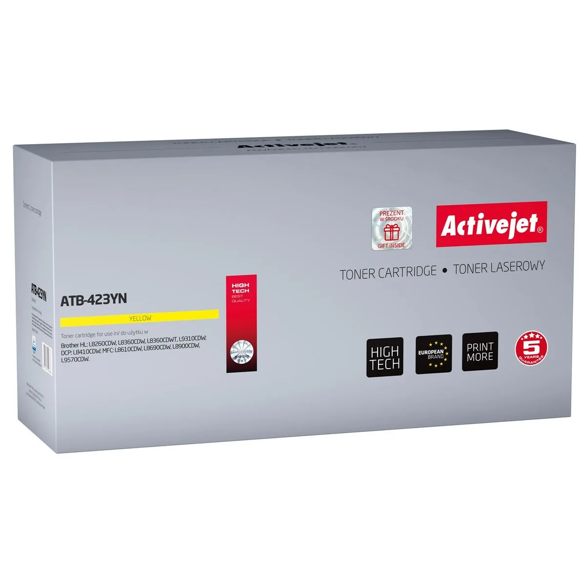 Toner activejet atb 423yn jaune s911278860. Nous sommes les archéologues du produit parfait. Diaytar exhume pour vous les trésors cachés du marché.