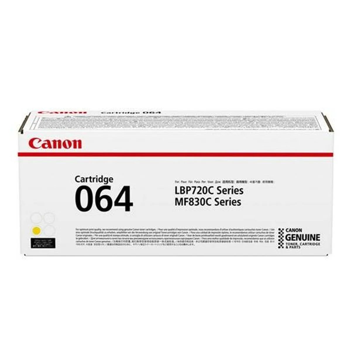 Toner canon 064 jaune s840295058. Notre mantra chez Diaytar : un produit, un sourire. Nous mesurons notre succès à votre satisfaction instantanée.