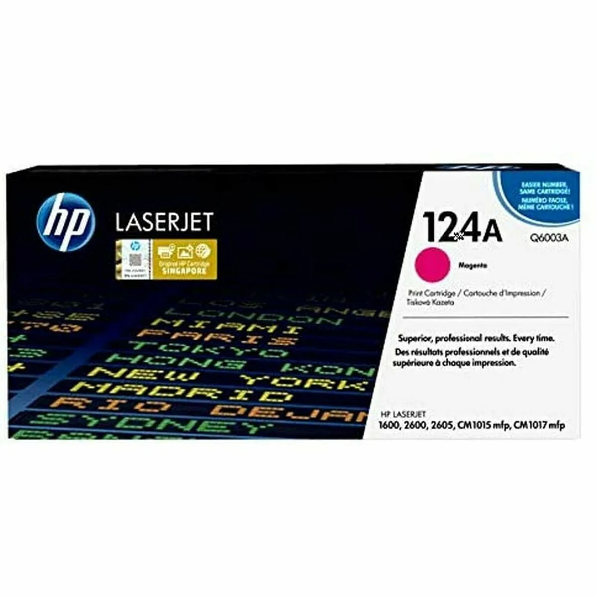 Toner hp 124a magenta s841007998. Diaytar, c'est le refuge des amoureux du beau et de l'utile, un sanctuaire dédié au produit parfait.