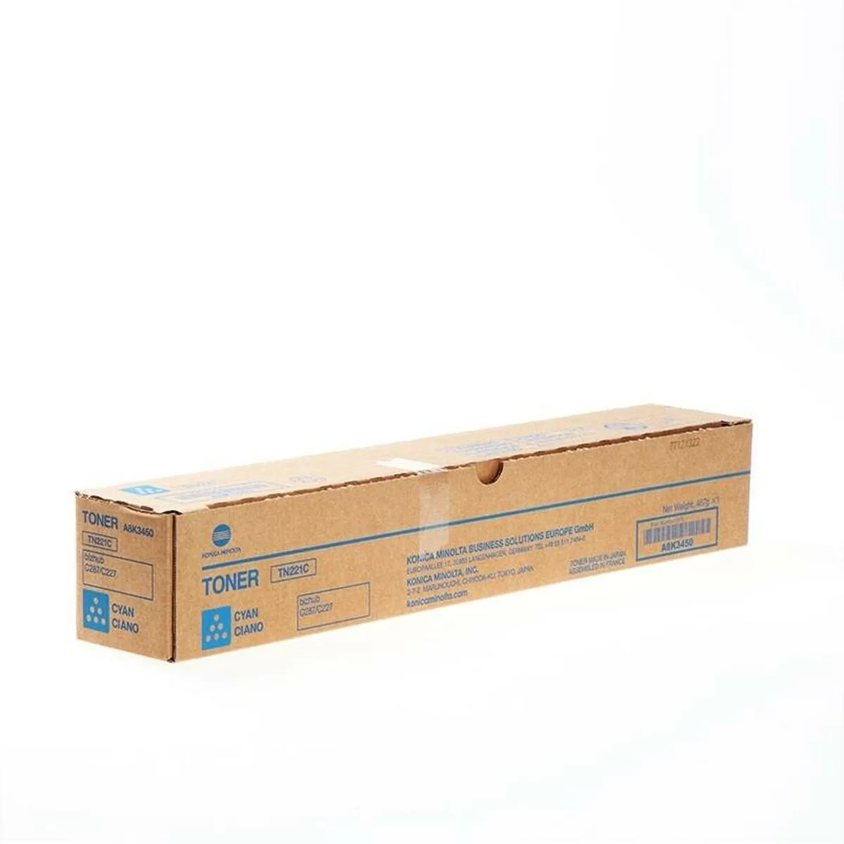 Toner konica minolta tn221c cyan s841097842. Notre équipe Diaytar est une bande de dénicheurs compulsifs, toujours en quête du produit qui provoquera l'étincelle dans votre regard.