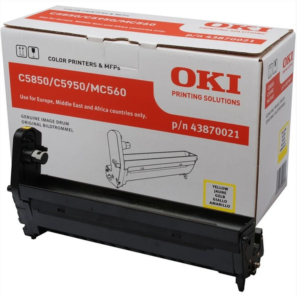 Toner oki 43870021 jaune noir m051581713. La boutique en ligne Diaytar, un terrain de jeu infini pour tous ceux qui aiment découvrir des produits utiles et beaux