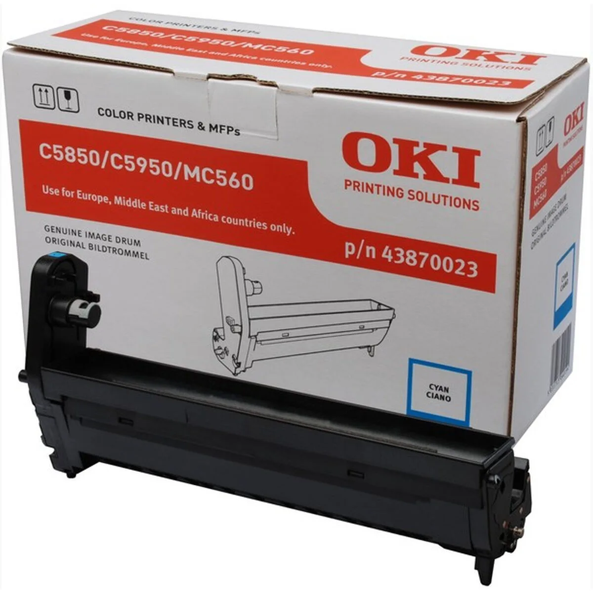 Toner oki 43870023 noir cyan m051581995. Votre boutique de confiance Diaytar vous accompagne dans tous vos projets.