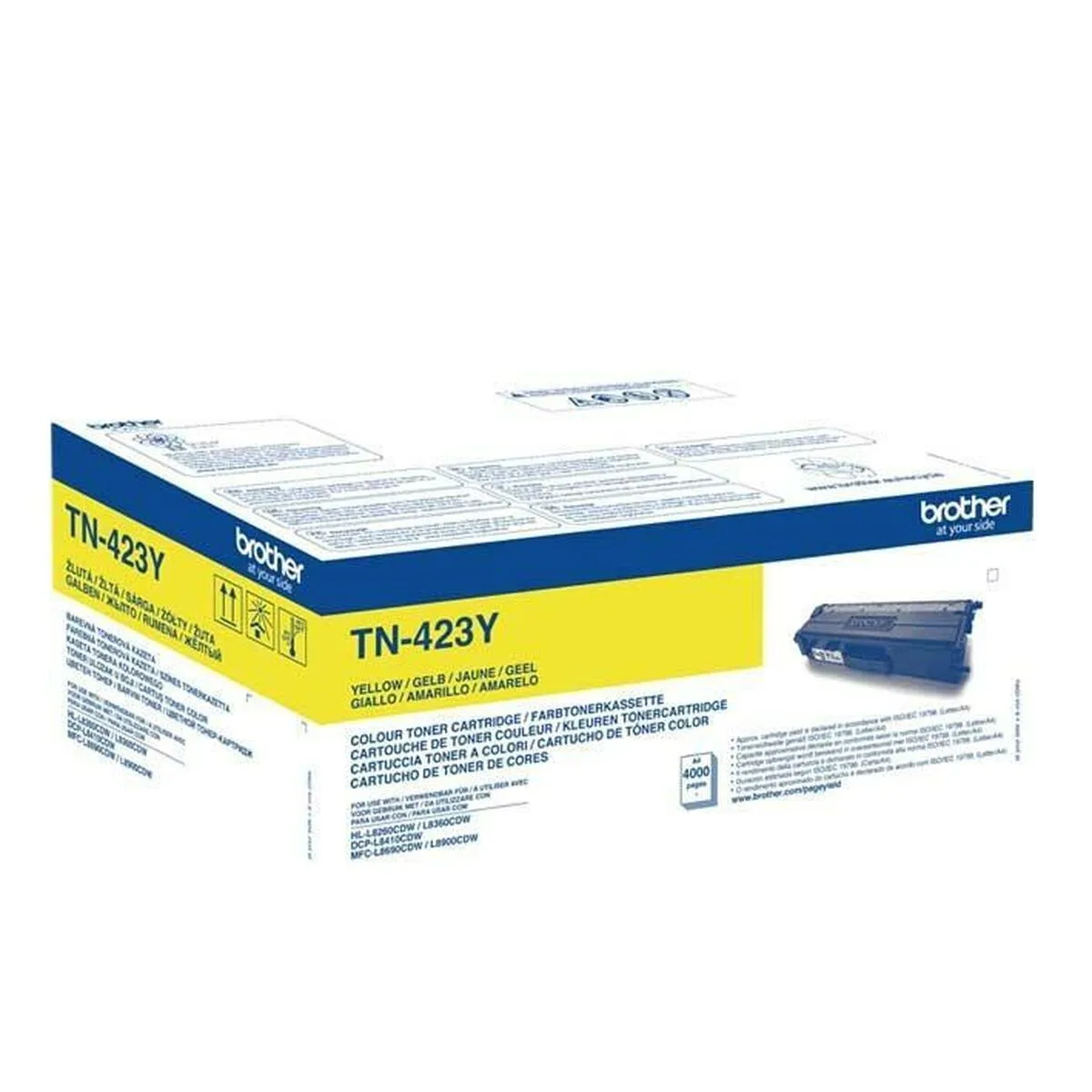 Toner original brother hll8260cdw hll8360cdw hll9310cdw tn423y jaune 4 unites s843795863. Diaytar opère une veille constante pour vous offrir l'élite des produits généraux, électroniques et maison.