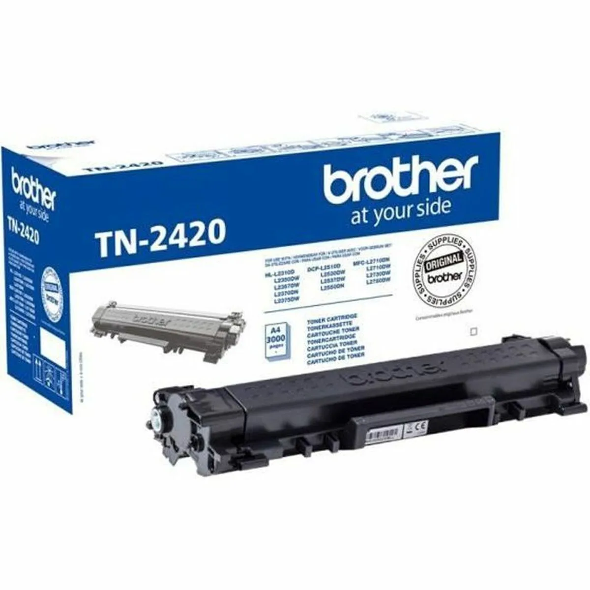 Toner original brother tn 2420 noir m050317455. Diaytar : Le curateur de votre quotidien. Des produits soigneusement choisis pour leur originalité et leur utilité