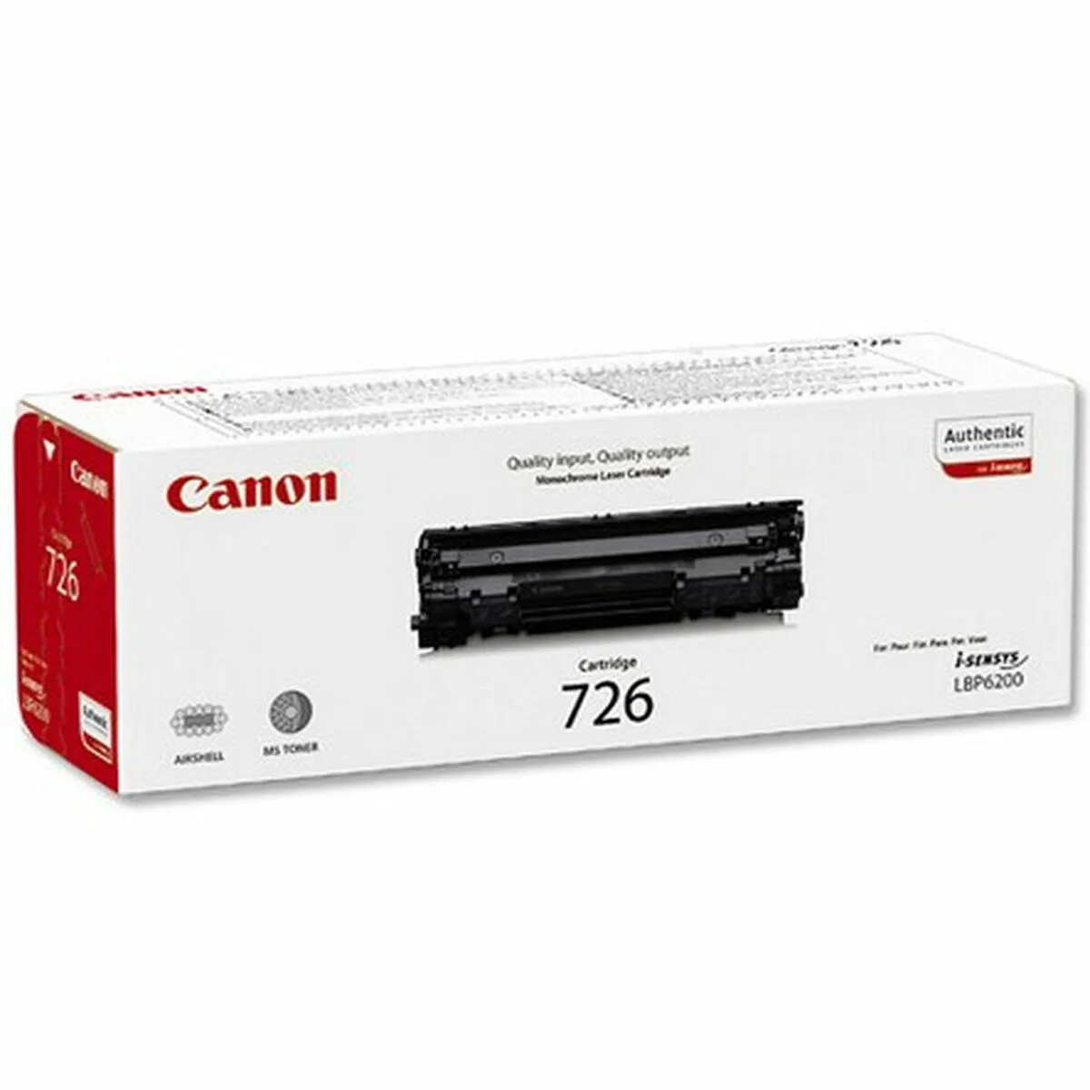 Toner original canon crg 726 noir m050476935. La mode selon Diaytar : audacieuse, accessible et toujours dans l'air du temps.