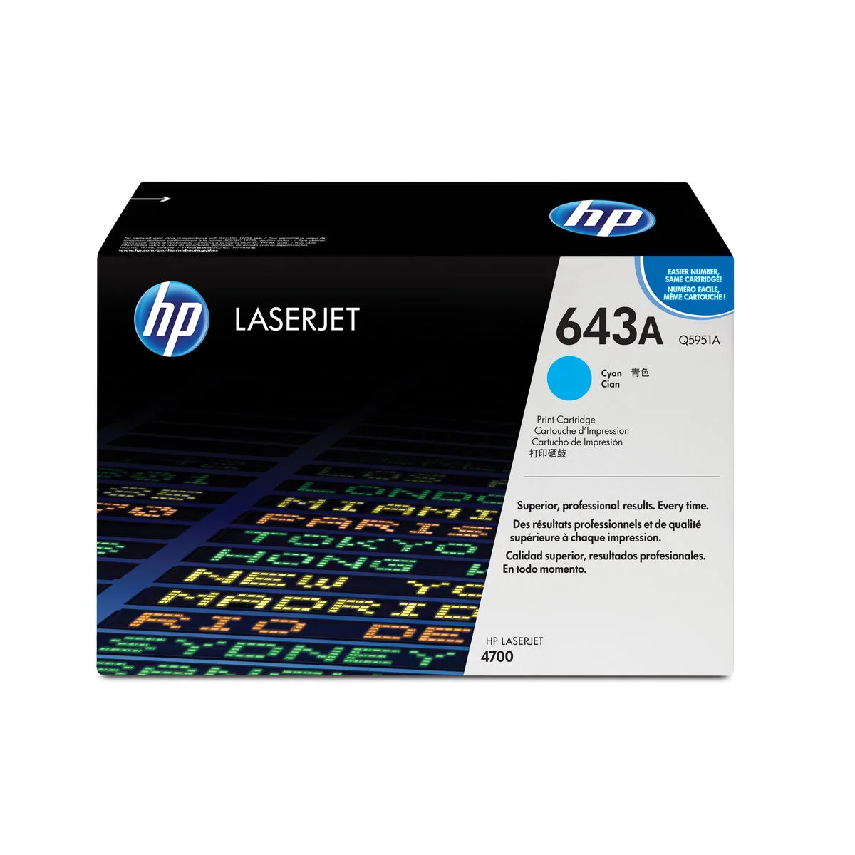 Toner original hp 643a cyan m051031675. Diaytar, c'est la convergence entre votre style unique et notre sélection infinie de produits qui lui correspondent.