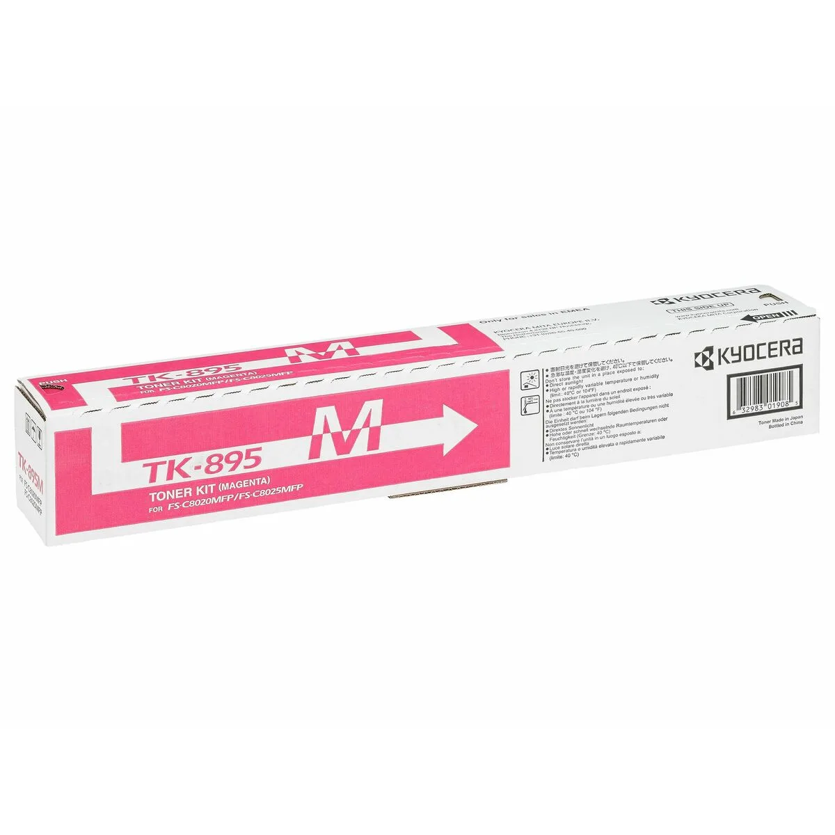 Toner original kyocera tk 895m noir magenta m051332881. Exprimez votre personnalité avec les accessoires tendance de Diaytar.