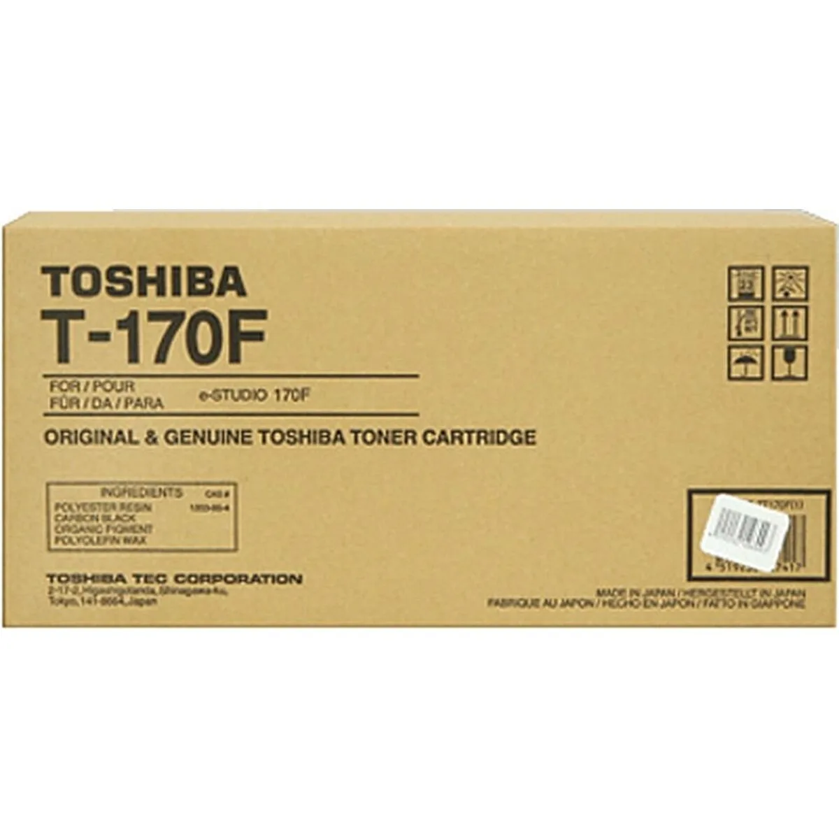 Toner original toshiba e studio 170f noir m051869260. Explorez la galerie virtuelle Diaytar et laissez-vous séduire par nos produits généraux tendance et nos inventions électroniques exclusives