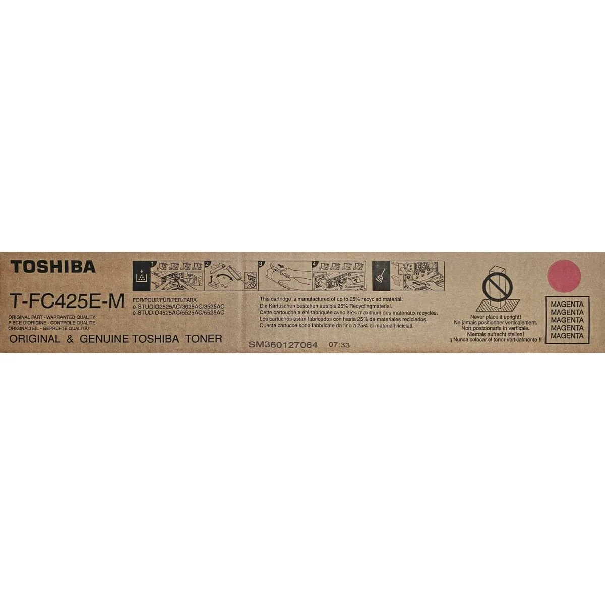 Toner original toshiba t fc425em e studio6525ac series magenta m051875070. Diaytar, le compagnon des esprits créatifs et exigeants en quête de produits généraux hors des sentiers battus