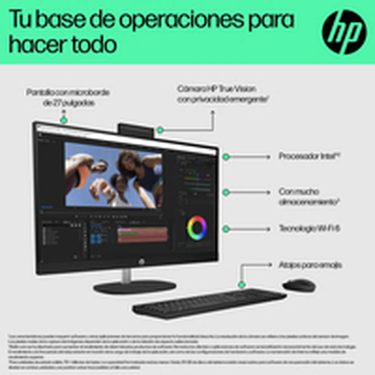 Tout en un hp b96b7ea 27 intel core i5 1335u 16 gb ram 512 gb ssd s046422529. Notre équipe chez Diaytar est votre équipe de choc, dévouée à débusquer les produits qui méritent votre attention.