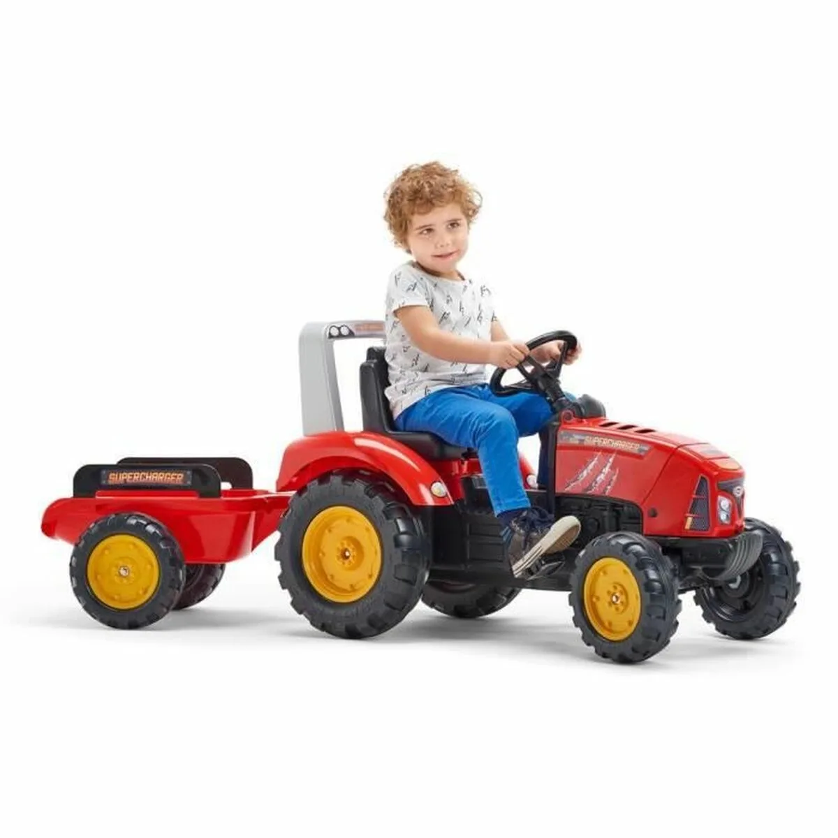 Tracteur a pedale falk supercharger 2020ab rouge s715808022. Diaytar, c'est l'évidence que quand on aime les produits, on ne compte pas. On les collectionne. À vous de jouer.