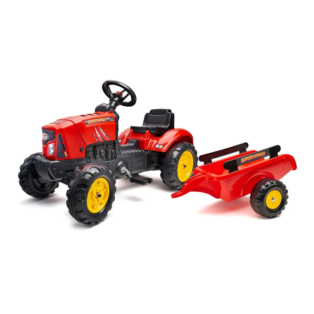 Tracteur a pedale falk supercharger 2030ab rouge s715808121. Notre équipe chez Diaytar est une brigade de passionnés, toujours en chasse pour dénicher la perle rare qui vous fera vibrer.