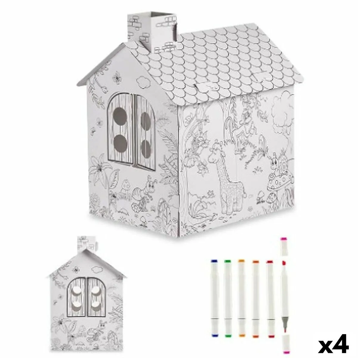 Travaux manuel en papier pincello cv20973 maison 4 unites s362558960. Notre équipe Diaytar est une bande de dénicheurs compulsifs, toujours en quête du produit qui provoquera l'étincelle dans votre regard.