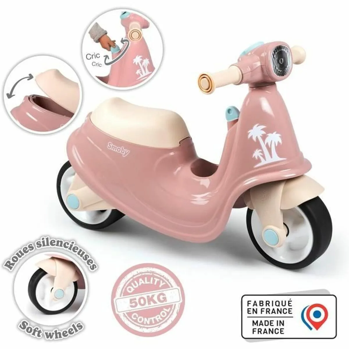 Tricycle smoby scooter rose s719774499. Diaytar mise sur l'intelligence collective : notre communauté nous guide pour dénicher les produits les plus plébiscités.