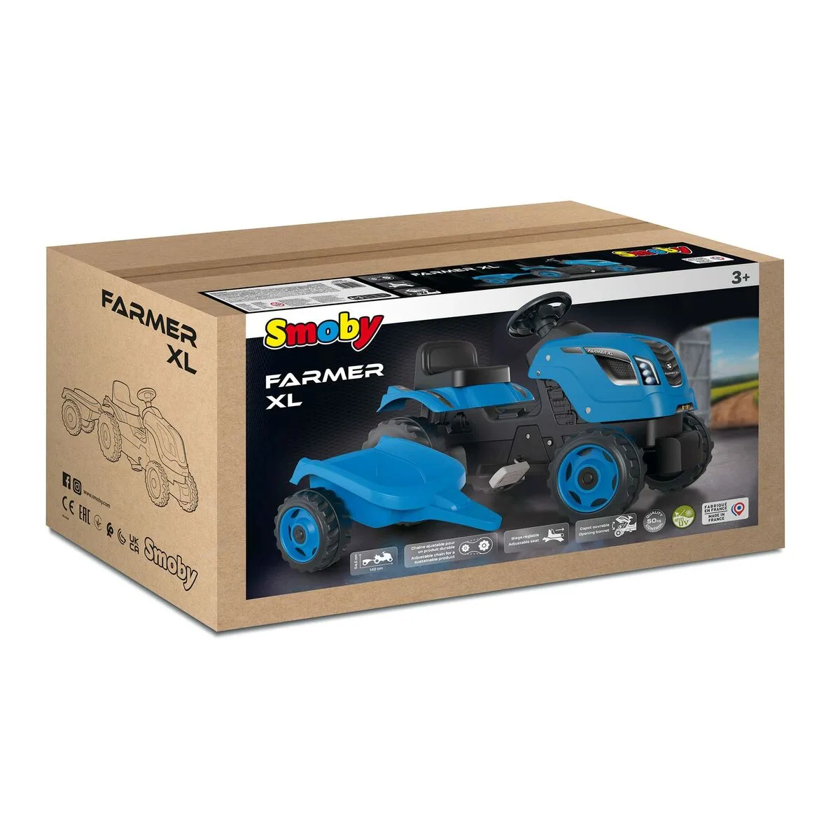 Tricycle smoby tracteur remorque s718623947. Diaytar, c'est votre passeport pour un tour du monde des produits les plus inspirants, sans quitter votre canapé.