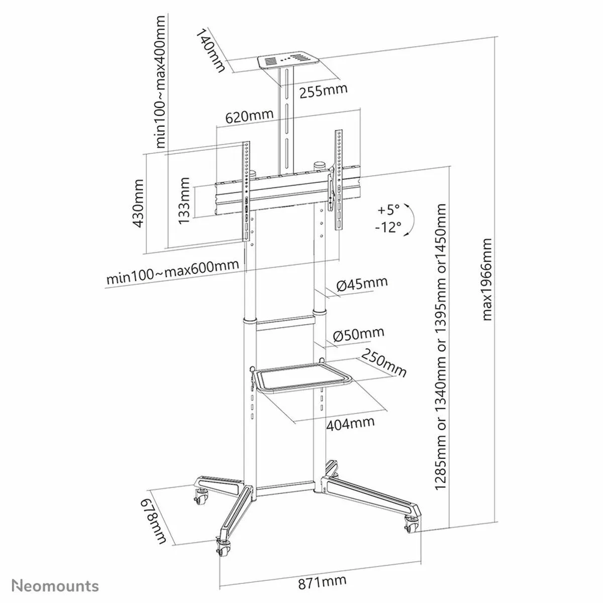 Trolley neomounts fl50 550bl1 noir multicouleur 70 s5514844456. Diaytar incarne le renouveau du commerce en ligne : authentique, engagé et résolument tourné vers l'avenir.