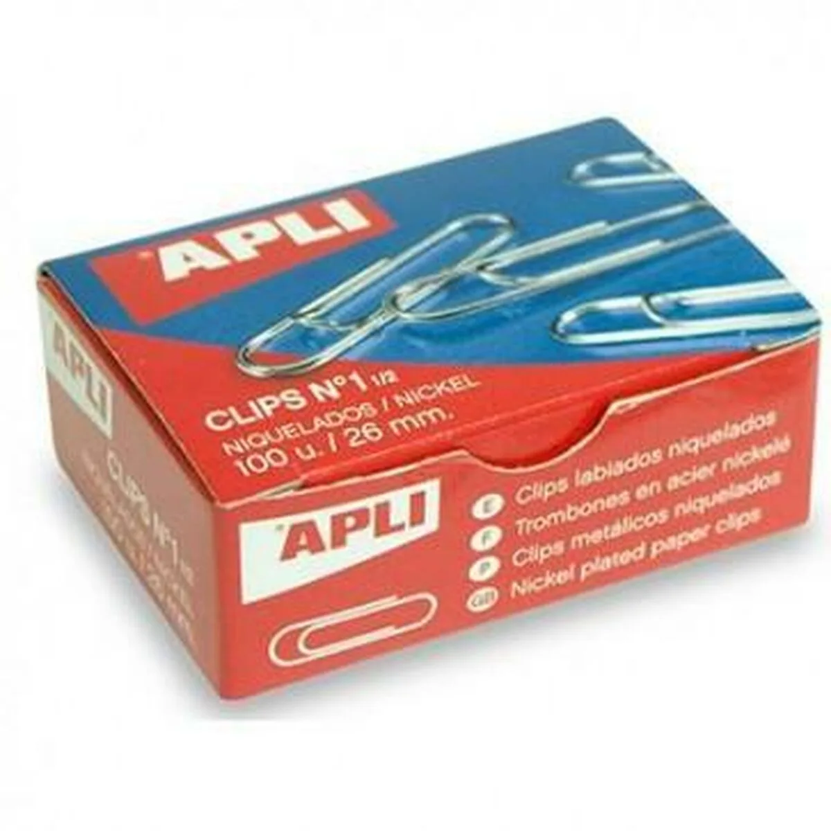 Trombones apli no 1 1 2 argente argent 26 mm 10 pieces 25 unites s843589764. Diaytar, le nom qui garantit que chaque produit, du plus technologique au plus basique, a été choisi avec goût et exigence