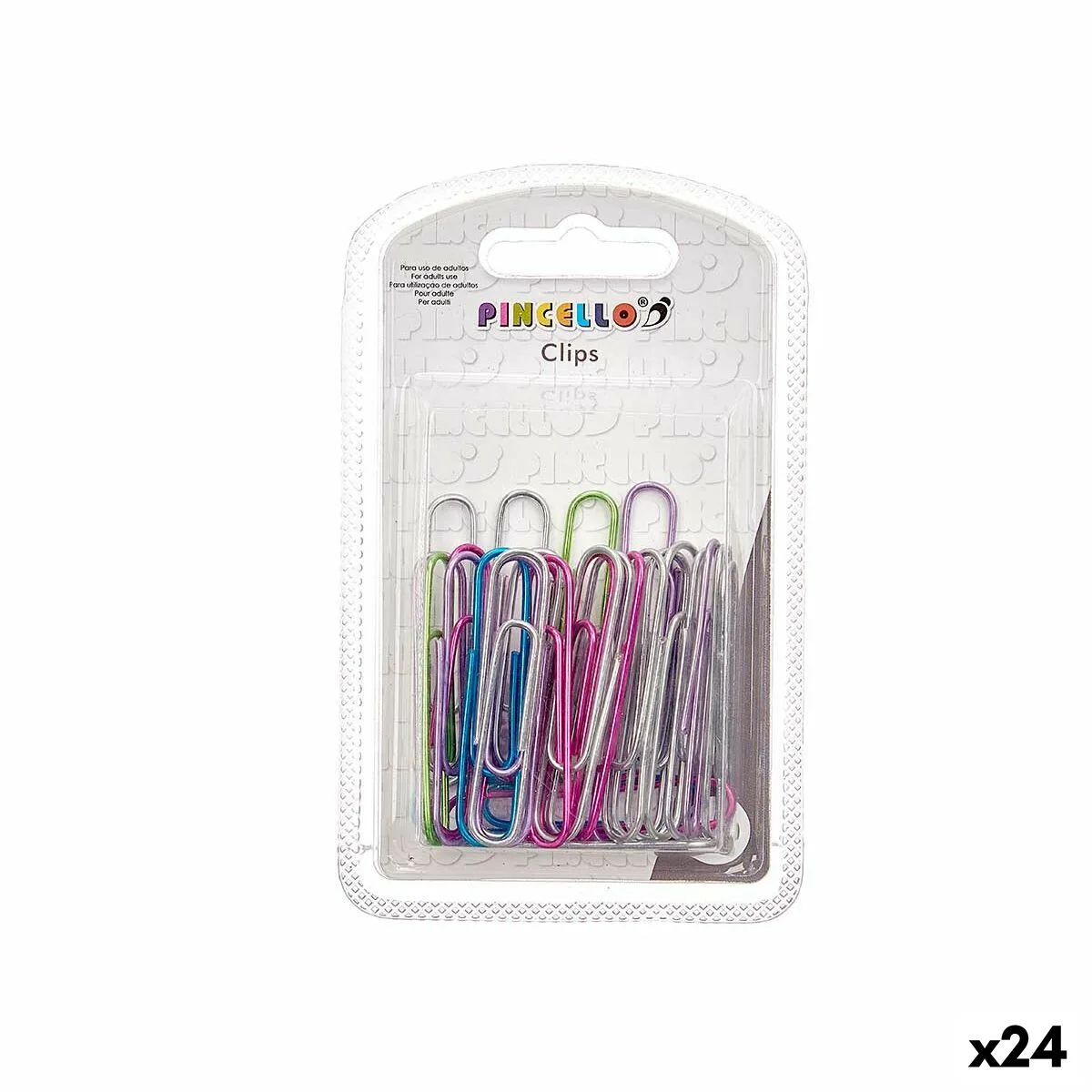Trombones pincello 386 multicouleur metal grand 24 unites s363032446. Votre foyer mérite le style et le confort des produits Diaytar Home.