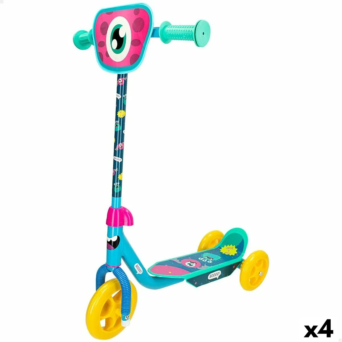 Trottinette colorbaby monstre 4 unites s890322460. Nous sommes Diaytar, les architectes de votre espace de vie en ligne, meublé avec les meilleurs produits du moment