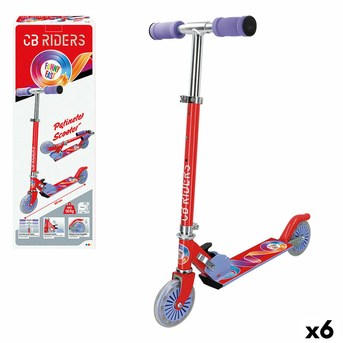 Trottinette colorbaby rouge 6 unites s890076872. Diaytar, la preuve qu'une boutique généraliste peut être synonyme de goût, d'exigence et d'innovation constante