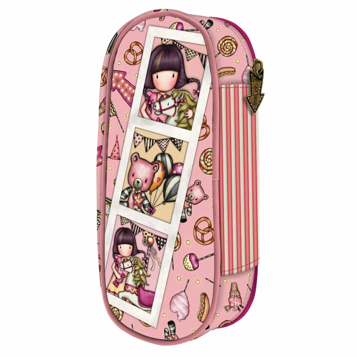 Trousse d ecolier gorjuss carousel saumon 10 x 23 x 6 cm s430663287. Diaytar ne stocke pas des produits, il collectionne des pièces uniques pour enrichir votre quotidien.
