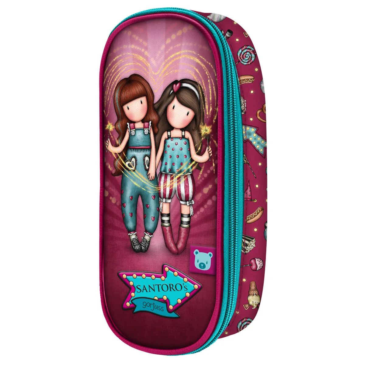 Trousse d ecolier gorjuss fireworks bordeaux 10 x 23 x 6 cm s430671332. L'art de vivre à la française s'exprime dans notre collection maison Diaytar.