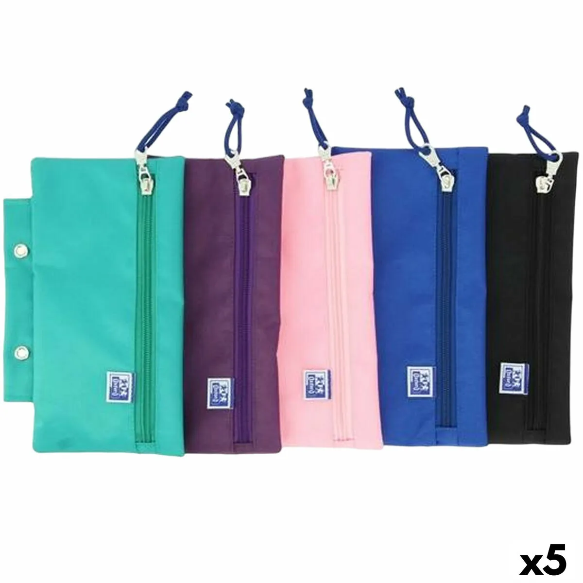 Trousse d ecolier oxford ebinder multicouleur 22 x 13 cm 5 unites s843403328. Diaytar, c'est votre conseiller shopping personnel, toujours à l'affût des pépites qui correspondent à votre style de vie.