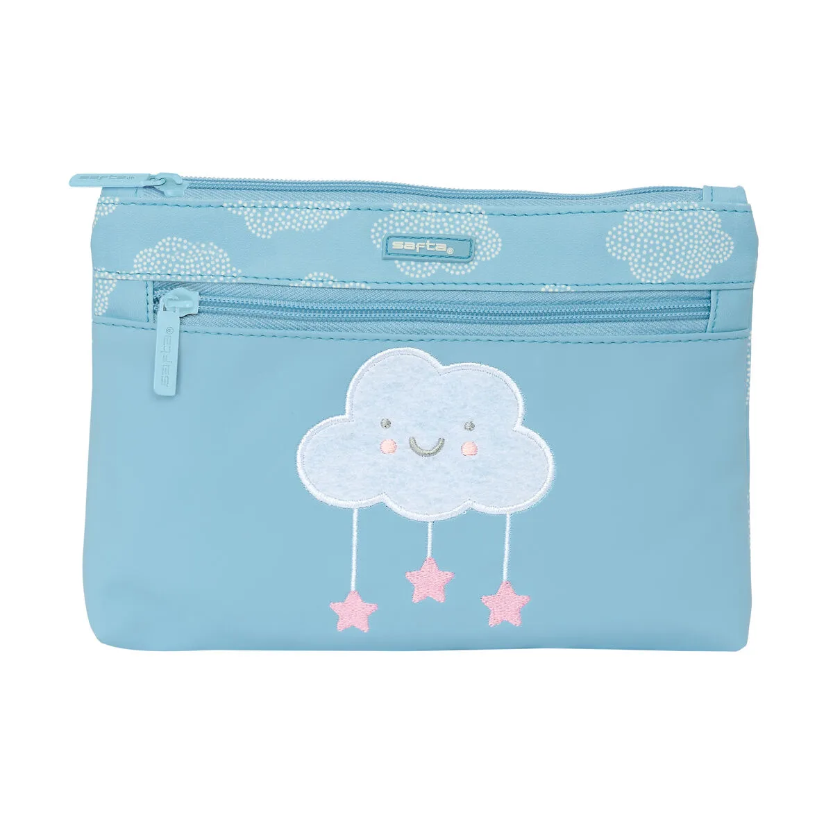 Trousse d ecolier safta nube nuages bleu 23 x 16 x 3 cm s430927093. Notre credo ? L'excellence accessible. Diaytar rend le premium attainable dans chaque catégorie de produits.