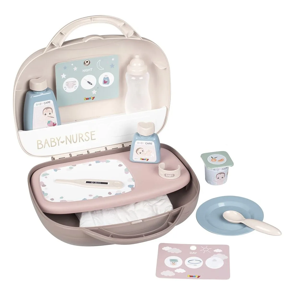 Trousse de toilette avec accessoires smoby vanity s717970191. Notre équipe chez Diaytar est une brigade de passionnés, toujours en chasse pour dénicher la perle rare qui vous fera vibrer.