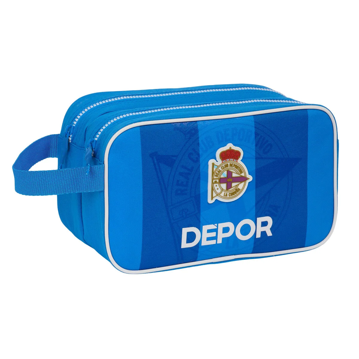 Trousse de toilette r c deportivo de la coruna bleu sportif 26 x 15 x 12 5 cm s431040511. Diaytar, c'est la vitrine ultime des produits qui comptent vraiment, ceux qui simplifient et embellissent existant.