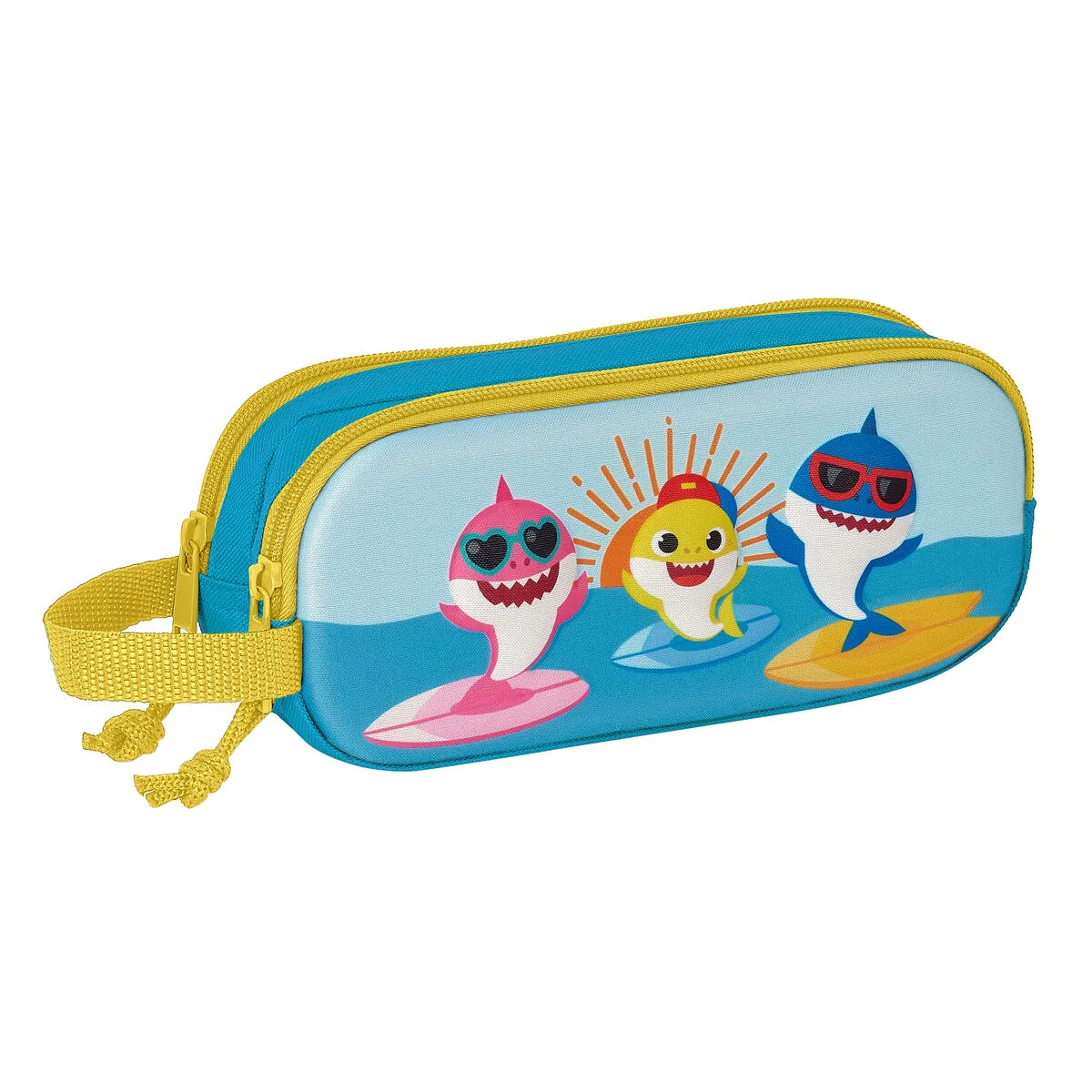 Trousse fourre tout double baby shark 3d bleu 21 x 8 x 6 cm s430848441. Diaytar, la preuve qu'une boutique généraliste peut être synonyme de goût, d'exigence et d'innovation constante