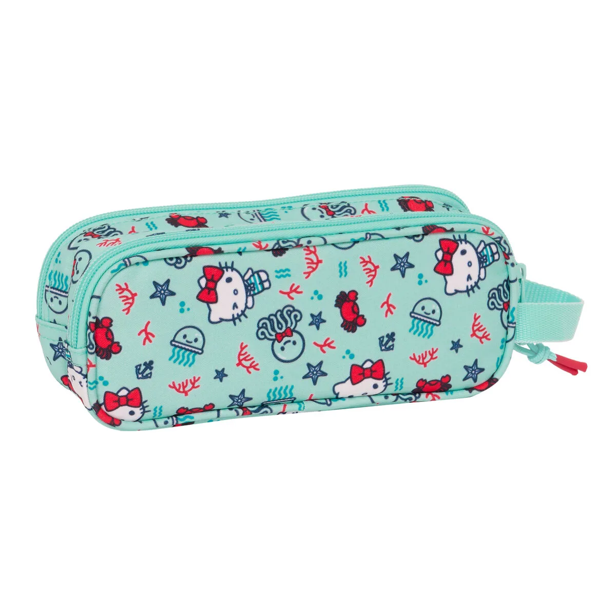 Trousse fourre tout double hello kitty sea lovers turquoise 21 x 8 x 6 cm s430938438. Les dernières tendances mode vous attendent chez Diaytar !