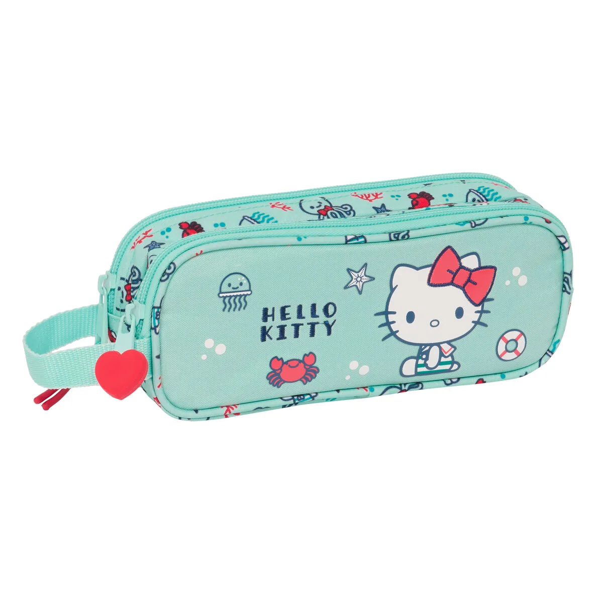 Trousse fourre tout double hello kitty sea lovers turquoise 21 x 8 x 6 cm s430938458. L'ADN de Diaytar : un mélange éclectique et raffiné de produits qui parle aussi bien aux geeks qu'aux esthètes