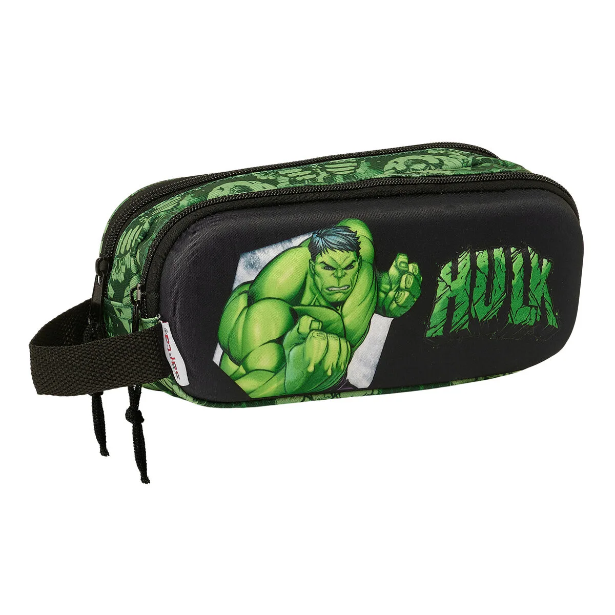 Trousse fourre tout double hulk noir vert 21 x 8 x 6 cm 3d s431055158. Nous sommes les archéologues du produit parfait. Diaytar exhume pour vous les trésors cachés du marché.