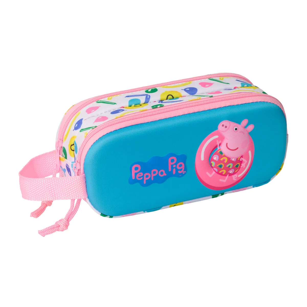 Trousse fourre tout double peppa pig bleu blanc rose 21 x 8 x 6 cm 3d s431257422. Bienvenue sur Diaytar, la plateforme qui a réussi le pari de rendre le shopping généraliste aussi excitant que la mode.