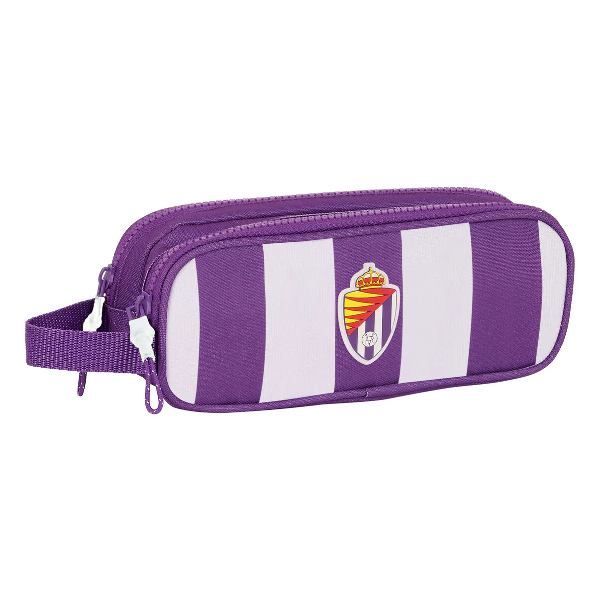Trousse fourre tout double real valladolid c f blanc violet 21 x 8 x 6 cm s430919658. Notre mission : éradiquer le superflu pour ne vous proposer que l'essentiel... mais en beaucoup plus stylé. Bienvenue chez Diaytar.