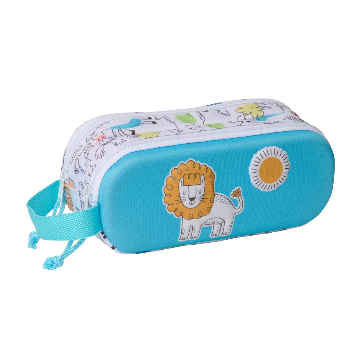 Trousse fourre tout double safta bleu blanc 21 x 8 x 6 cm 3d s431253591. Notre mission chez Diaytar : démocratiser l'accès aux produits extraordinaires, sans rogner sur le design ou la qualité.