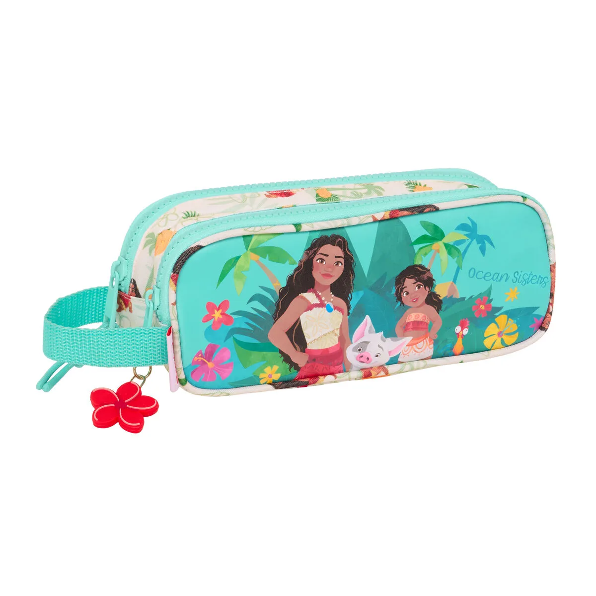 Trousse fourre tout double vaiana bleu beige 21 x 8 x 6 cm s431127388. Nous sélectionnons pour Diaytar des produits qui ont une histoire, une âme, et qui sauront trouver une place dans la vôtre.