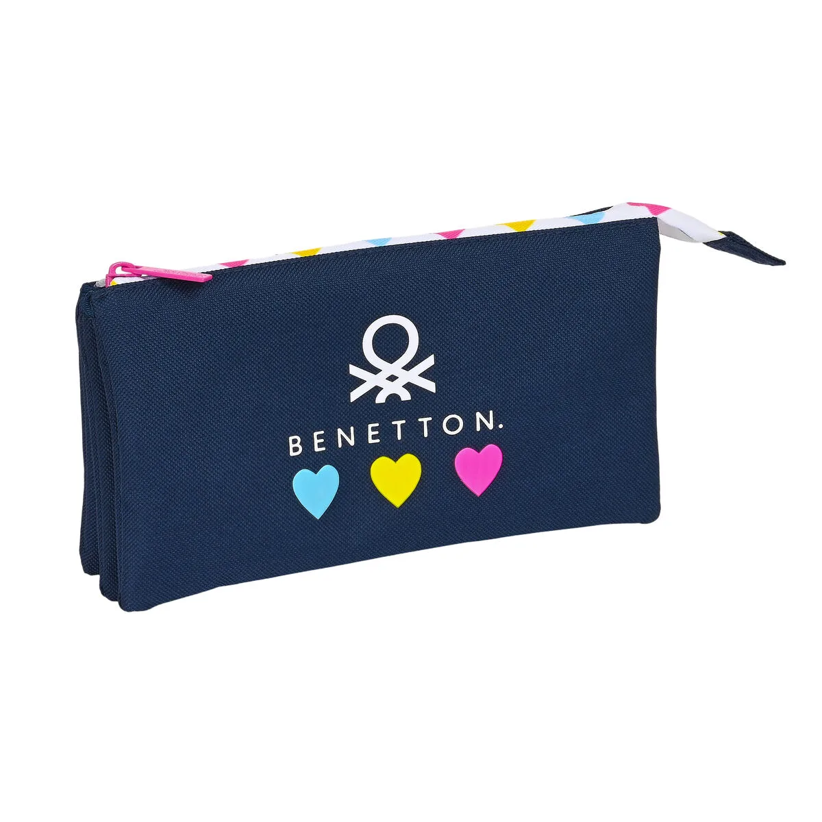 Trousse fourre tout triple benetton love 22 x 3 x 12 cm s842369249. Diaytar s'engage à vous proposer une expérience shopping unique avec des produits généraux innovants, tendance et toujours à prix attractifs